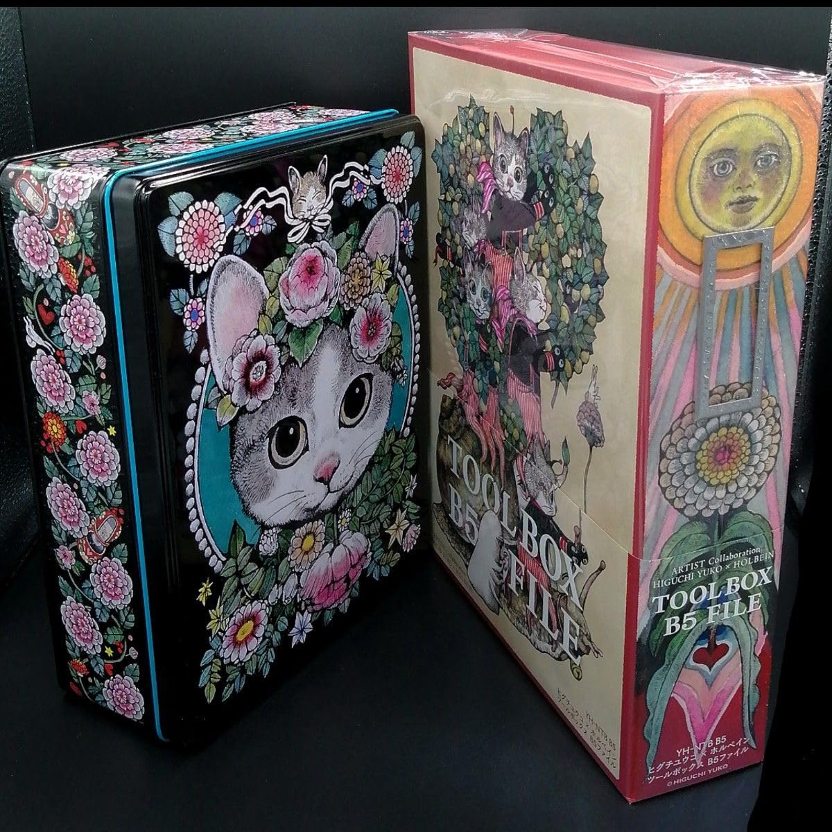 ヒグチユウコ ホルベイン 2024 角缶&ツールボックス